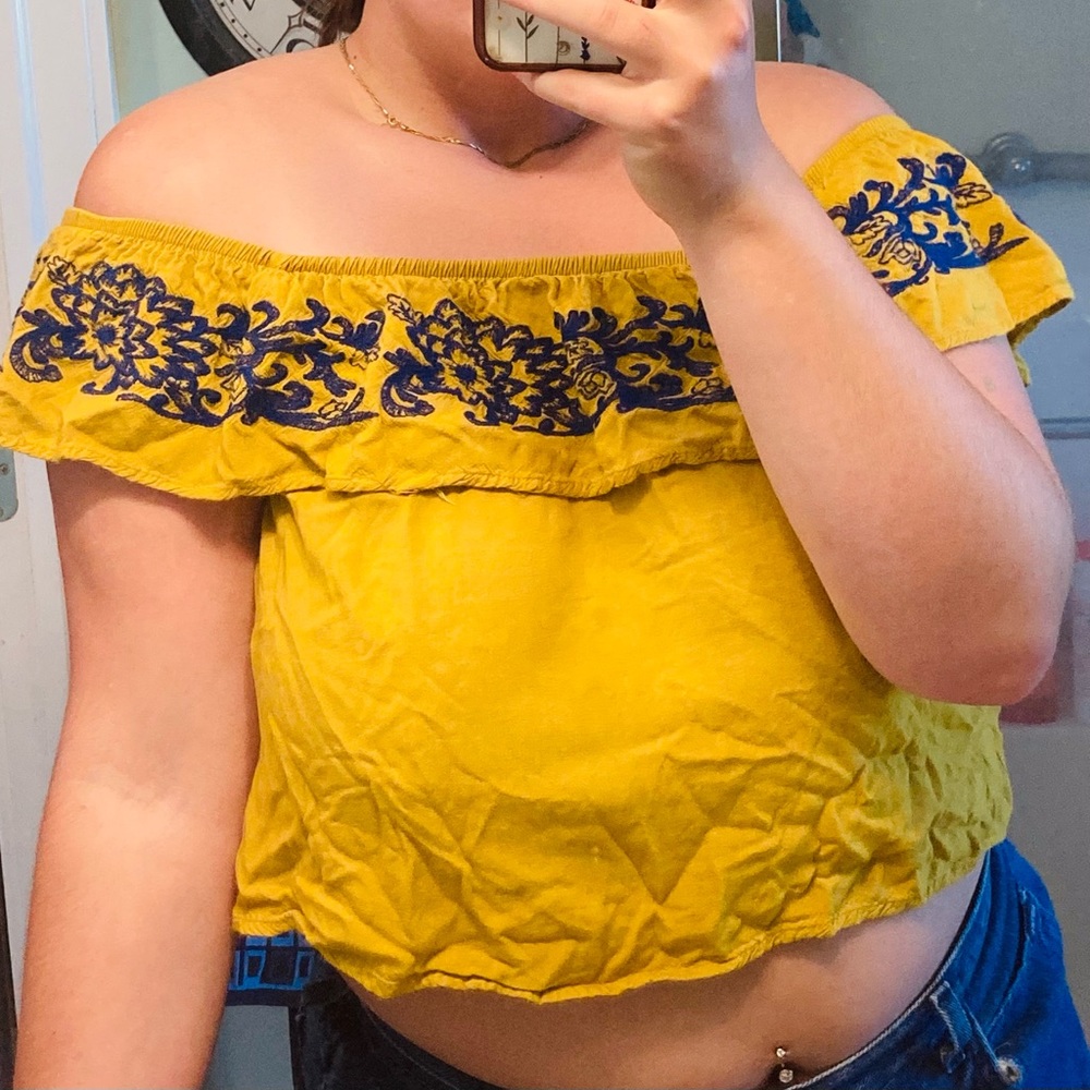 Off the shoulder top